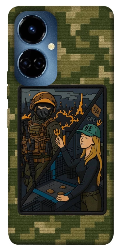 Чохол на TECNO Camon 19 Pro Volonter фото 1 з 1