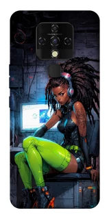 Чохол на TECNO Camon 16 SE Cyber girl фото 1 з 1