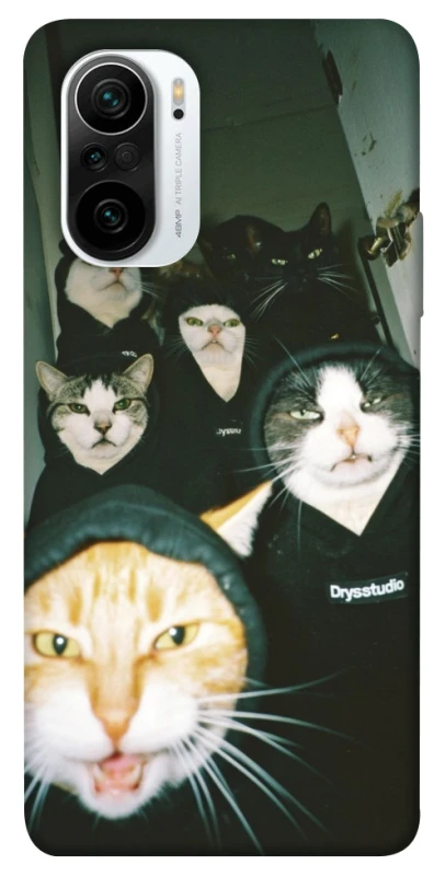 Чохол на Xiaomi Redmi K40 / K40 Pro / K40 Pro+ / Poco F3 Сatsss фото 1 з 1
