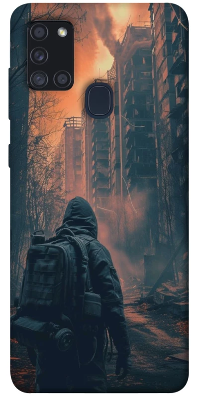 Чохол на Samsung Galaxy A21s Сталкер v8 фото 1 з 1