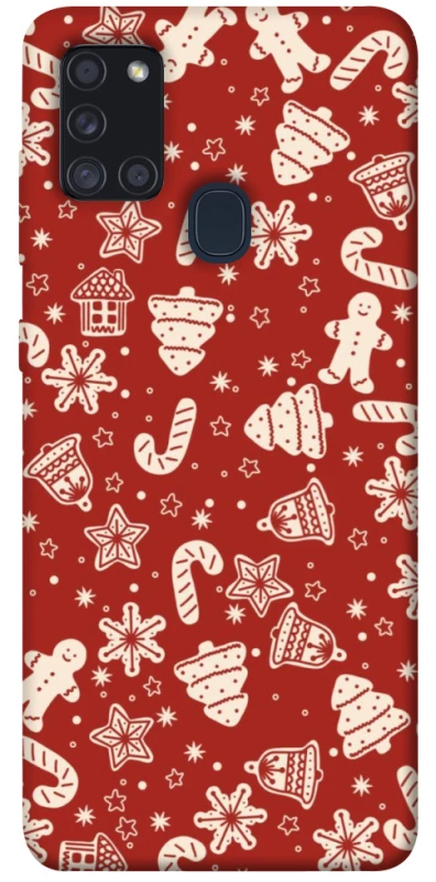 Чохол на Samsung Galaxy A21s Новорічний v3 фото 1 з 1