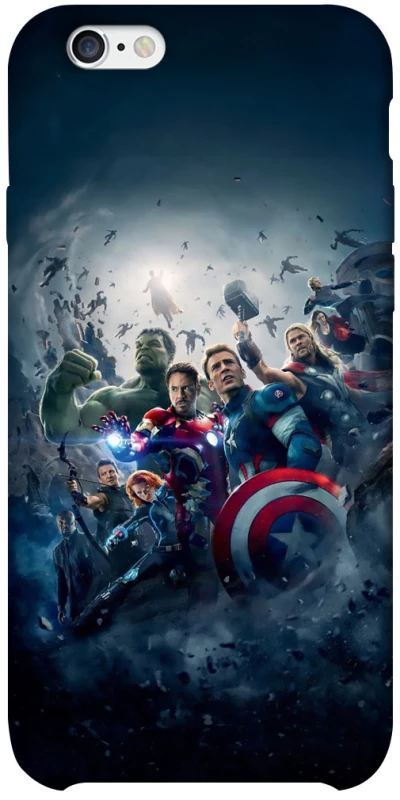 Чохол на Apple iPhone 6/6s plus (5.5") Marvel heroes фото 1 з 1
