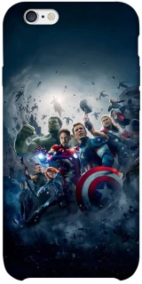 Чохол на Apple iPhone 6/6s plus (5.5") Marvel heroes фото 1 з 1