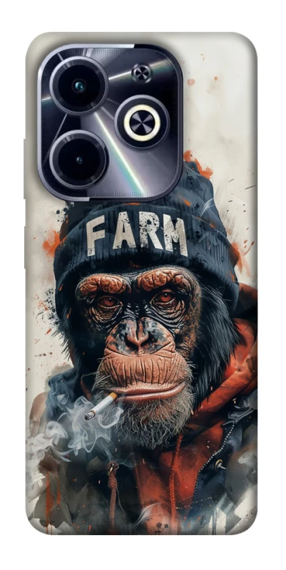 Чохол на Infinix Hot 40i Шимпанзе v3 фото 1 з 1