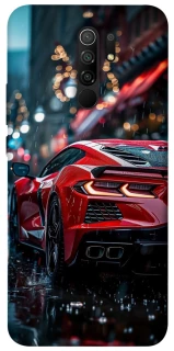 Чехол на Xiaomi Redmi 9 Red sports car фото 1 из 1
