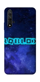 Чехол на Huawei Honor 20 / Nova 5T Roblox Space Logo Blue фото 1 из 1