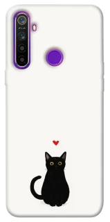Чохол на Realme 5 cat in love фото 1 Чохол на Realme 5 cat in love фото 1 з 1