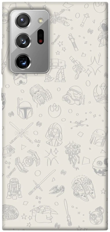 Чохол на Samsung Galaxy Note 20 Ultra Star Wars background ver.1 фото 1 з 1