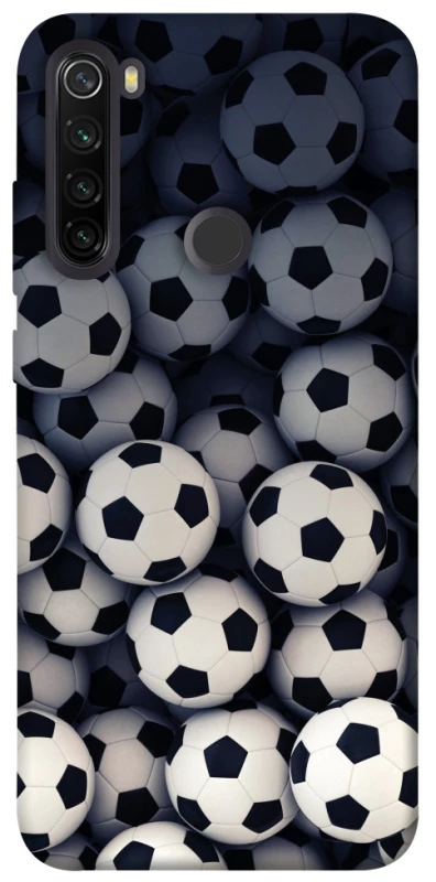 Чохол на Xiaomi Redmi Note 8T Футбольні м'ячи фото 1 з 1
