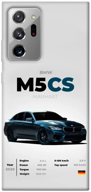 Чехол на Samsung Galaxy Note 20 Ultra BMW M5 CS фото 1 из 1