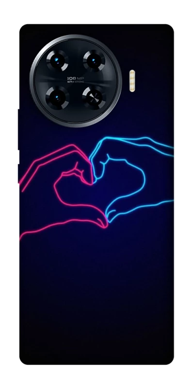 Чохол на TECNO Spark 20 Pro+ Neon love фото 1 з 1