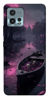 Чохол на Motorola Moto G72 Boat and flamingo фото 1 з 1