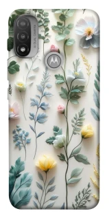 Чохол на Motorola Moto E20 Floral design ver.4 фото 1 з 1