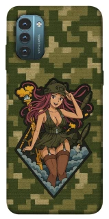Чехол на Nokia G21 Military Waifu фото 1 из 1