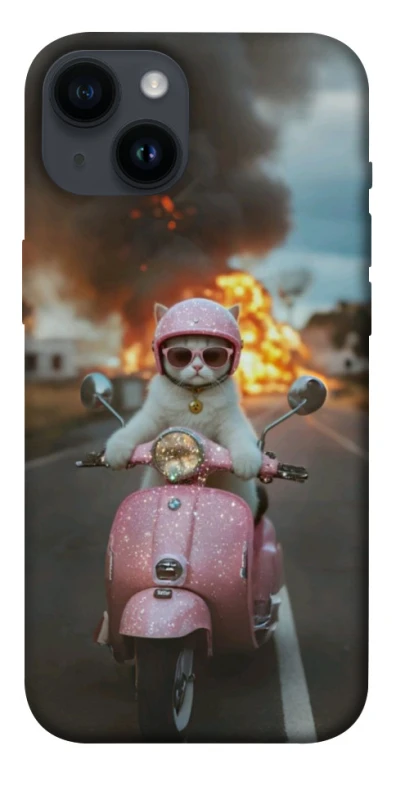 Чехол на Apple iPhone 14 (6.1") Exploding Kittens ver.3 фото 1 из 1