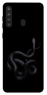 Чохол на Samsung Galaxy A21 Black snake фото 1 з 1