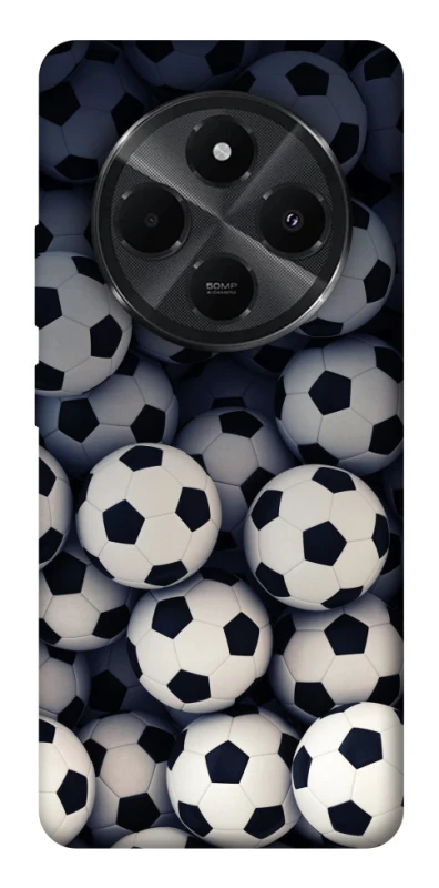 Чохол на Xiaomi Poco M7 Футбольні м'ячи фото 1 з 1