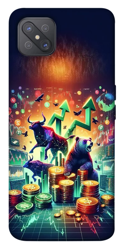 Чехол на Oppo A92s Crypto market фото 1 из 1