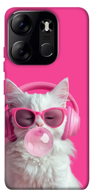 Чохол на Tecno Spark Go 2023 Pink kitty фото 1 з 1