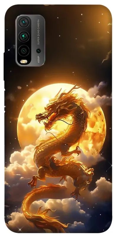 Чехол на Xiaomi Redmi 9T Golden Dragon фото 1 из 1