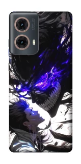 Чохол на Motorola Moto G85 Black soul anime фото 1 з 1