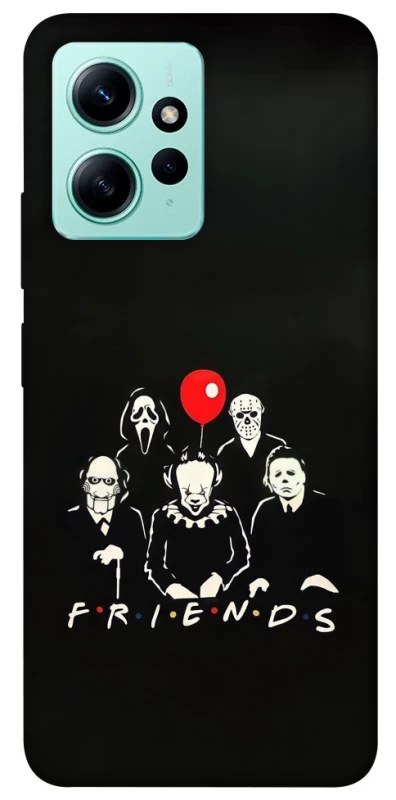 Чехол на Xiaomi Redmi Note 12 4G Horror Friends фото 1 из 1