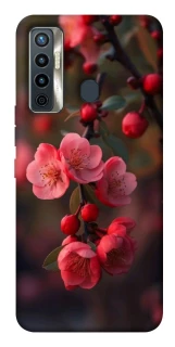 Чехол на TECNO Camon 17 Flowers v28 фото 1 из 1