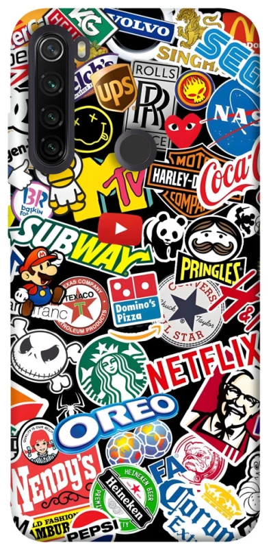 Чохол на Xiaomi Redmi Note 8T brands фото 1 з 1