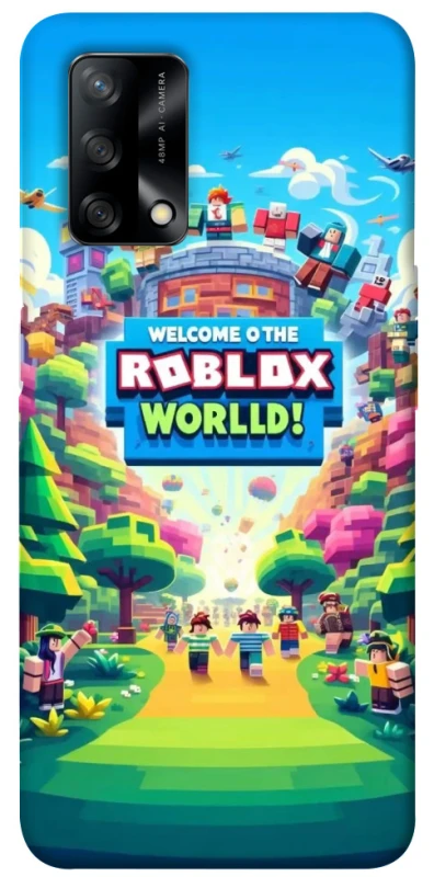 Чохол на Oppo A74 4G Roblox World фото 1 з 1