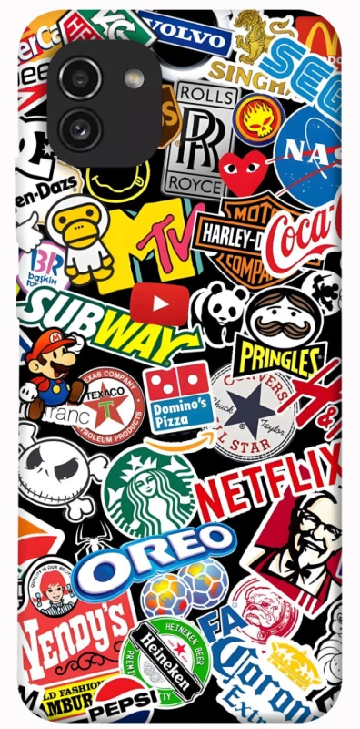 Чохол на Samsung Galaxy A03 brands фото 1 з 1