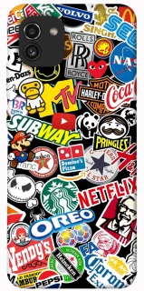 Чехол на Samsung Galaxy A03 brands фото 1 из 1