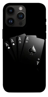 Чохол на Apple iPhone 14 Pro Max (6.7") Black Cards фото 1 з 1