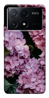 Чохол на Xiaomi Poco X6 Рожеві гартензії фото 1 з 1