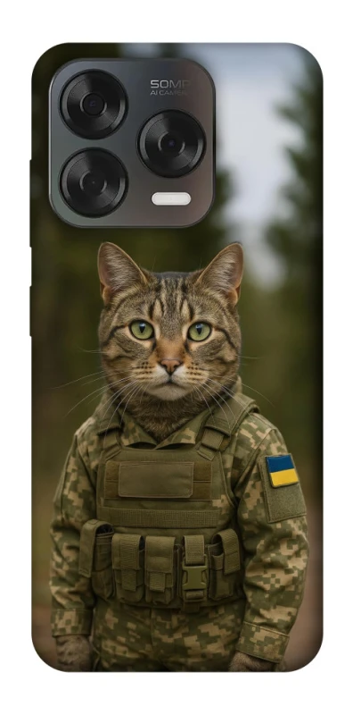 Чохол на ZTE Blade V70 Design Кіт захисник фото 1 з 2