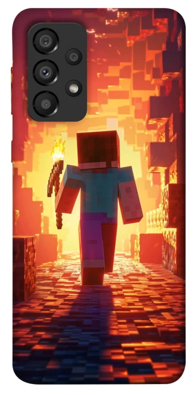 Чохол на Samsung Galaxy A33 5G Minecraft adventure фото 1 з 1