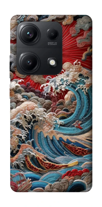 Чехол на Xiaomi Redmi Note 14S Japa wave ver.2 фото 1 из 1
