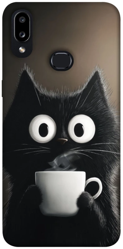 Чохол на Samsung Galaxy A10s morning cat фото 1 з 1