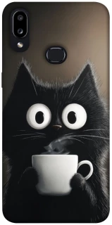 Чехол на Samsung Galaxy A10s morning cat фото 1 из 1