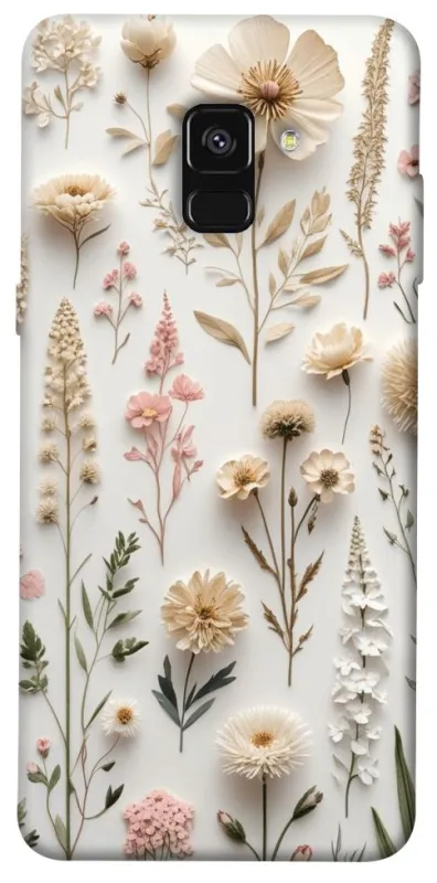 Чохол на Samsung A530 Galaxy A8 (2018) Floral design ver.1 фото 1 з 1