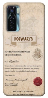 Чехол на TECNO Camon 17 Pro The Hogwarts acceptance letter фото 1 из 1