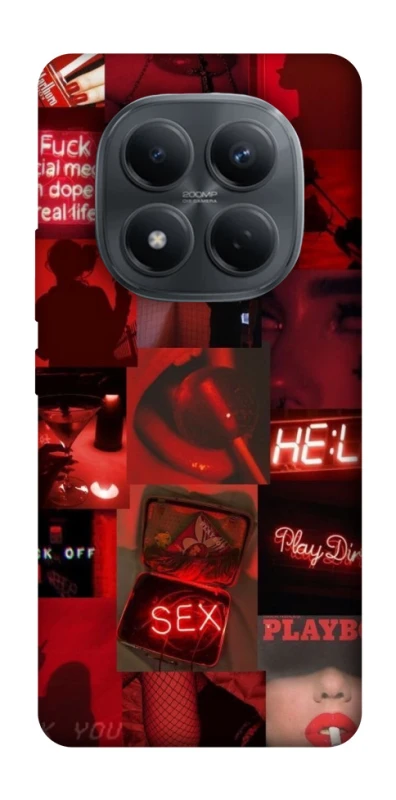 Чехол на Xiaomi Redmi Note 15 Pro 4G Love collage ver.3 фото 1 из 1