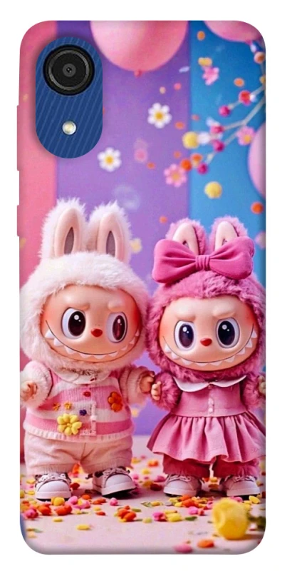 Чехол на Samsung Galaxy A03 Core Labubu twins ver.2 фото 1 из 1