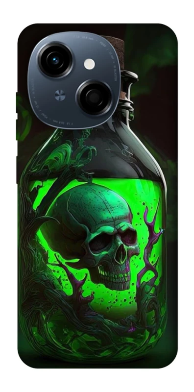 Чехол на TECNO Spark Go 1 Skull bottle фото 1 из 1