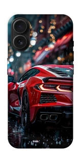 Чехол на Apple iPhone 16 Red sports car фото 1 из 1