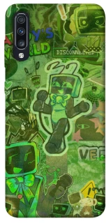 Чохол на Samsung Galaxy A70 (A705F) Dandysworld tv green theme фото 1 з 1