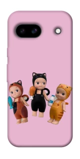 Чохол на Google Pixel 8a Cat Cafe Trio фото 1 з 1