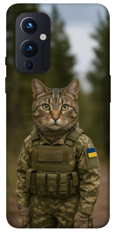 Чехол на OnePlus 9 Кот защитник фото 1 из 1