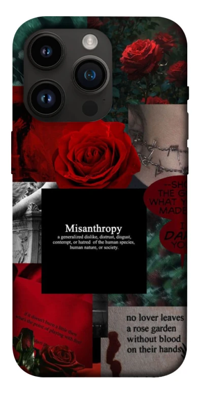 Чохол на Apple iPhone 14 Pro (6.1") Misanthropy фото 1 з 1