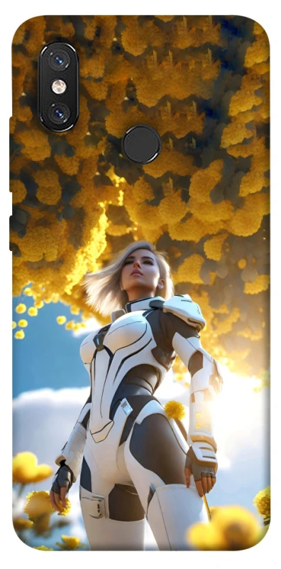 Чохол на Xiaomi Mi 8 Cyber space girl ver.3 фото 1 з 1