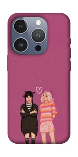 Чохол на Apple iPhone 16 Pro Raven & Rainbow Wednesday фото 1 з 1